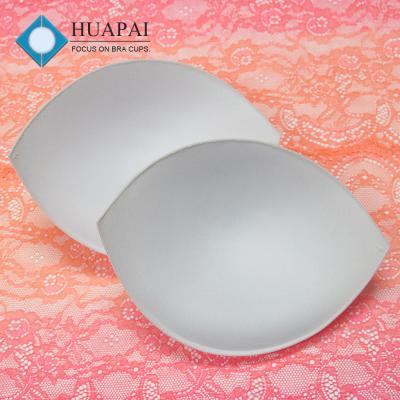 China Oval Shape Padding Bra Pad Pass OEKO TEX Quality Eco-Friendly Bra Top In White for sale