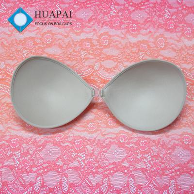 China Fashion Design Silicone Breathable Strapless Adhesive Reusable Women Invisible Bra for sale