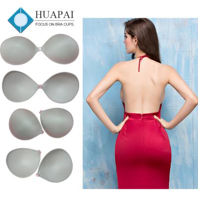 China Wholesale Eco-Friendly Sew In Bra Cup Lift Up Pads With Plastic Underwear Buckles #13022 for sale