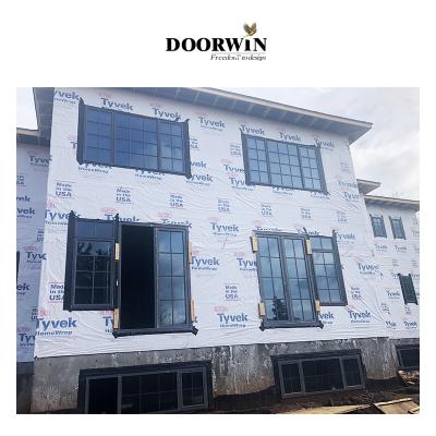 China White Wooden Aluminum Home Design Swing New York Project Case Window Oval Window for sale