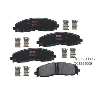 China Front and Rear Wheel Brake Systems Brake Pad DC3Z2200D - DC3Z2200E and DC3Z2001G Semi-metal Brake Pad for sale