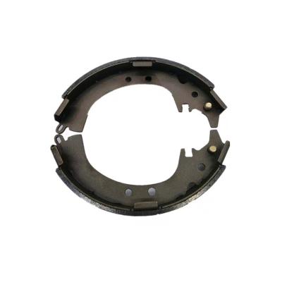 China Drum Brake Steel Professional Riveted Rear Shoe Brake Scratch Replacement Part Auto Car Brake Shoes for sale