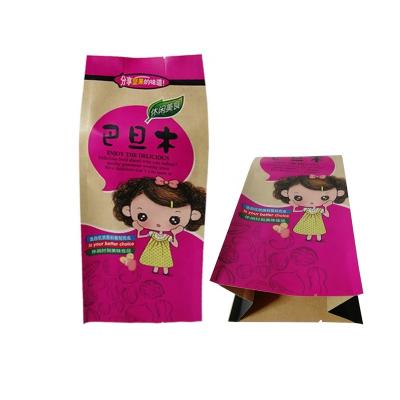 China Custom Printed Food Food Grade Tea Coffee Package Bags Stand Up Mylar Recyclable Heat Seal Packaging Bag for sale