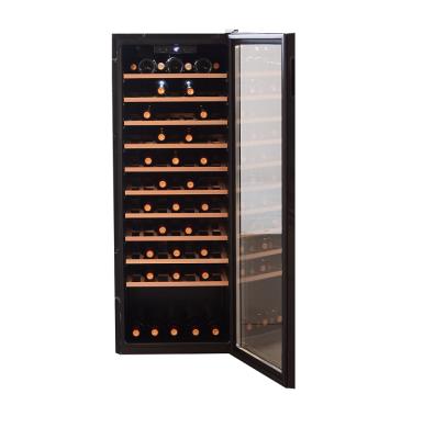 China Hot Selling JCS-201W Hotel Wine Cooler Double-Layer Tempered Glass Free Built-in Door NO--Freeze for Home and Hotel for sale