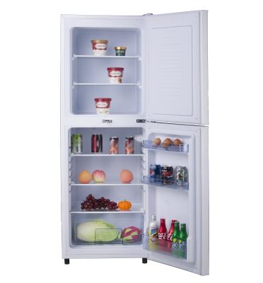 China Retro COMPRESSOR Double Door Freezer Refrigerator Colorful BCD-196C 196 Liter Refrigerator Freezer Double Door Large For Home for sale