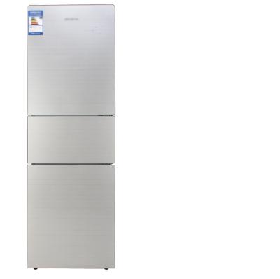 China COMPRESSOR Most Popular 238Liter Large Door Fridge Freezer French Door Fridge Glass Colored Handle BCD-238KMA For Home for sale