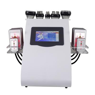 China Weight Loss 5 in 1 Vacuum Cavitation System RF Skin Tightening Machine Face Lifting Slimming Machine for sale