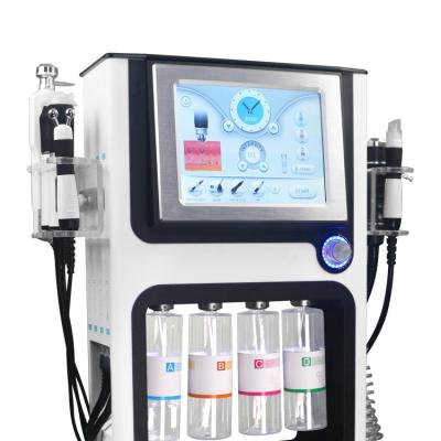 China Exfoliators Salon Use 7 in 1 Bio Water Hydraulic Oxygen Dermabrasion Face Lifting Bubble Machine Small Aqua Facial Peeling Facial Care for sale