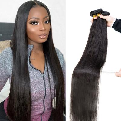 China Free Sample Silky Straight Wave Virgin Hair Bundle Cuticle Aligned Hair From India, Raw Virgin Indian Hair, Raw Indian Temple Hair Seller for sale