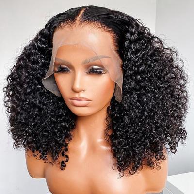 China Other Wholesale Peruvian Short Bob Wigs, Hair Hd Lace Frontal Wig, Afro Curly Curly Bob Lace Front Wigs For Women Colored Women for sale