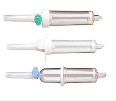 China Disposable PVC Infusion Set Components (DEHP FREE) Drip Lock Chamber, Female and Male Luer Connector for sale