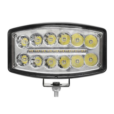 China Automobile Lamp 60W High Beam Auxiliary Led Offroad Drive Lights Yellow Led Drive Light 9 Inches for sale