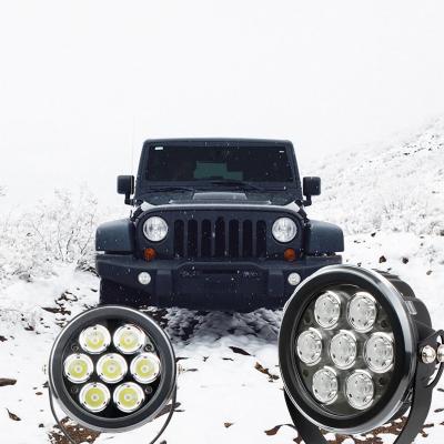 China Led Waterproof Spotlight Driving Spot Truck 4X4 Auxiliary Light 7 Inch Led Offroad Driving Light for sale