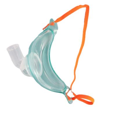 China Hospital Medical Tracheostomy Mask 10mm Cup For Nebulizer Machine With Tubing And Elastic Band Set for sale