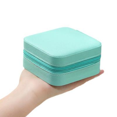 China Wholesale New Arrival Jewelry Storage Ring PU Leather Boxes Luxury Jewelry Case With OEM Service for sale