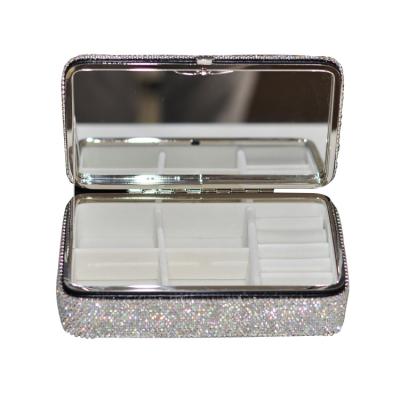 China Luxury Wholesale Leather Earring Box Small Jewelry Box Jewelry Box Case For Jewelry for sale