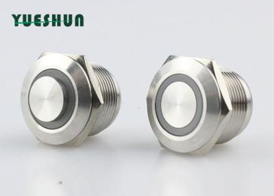 Chine Commutateur de bouton poussoir momentané des véhicules à moteur d'alliage d'argent de RoHS 12mm à vendre