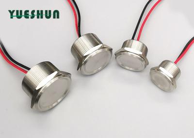 Chine Verrouillant le type commutateur piézoélectrique capacitif de bouton du contact 22mm à vendre