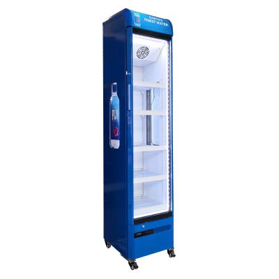 China Commercial Upright 145L Type Drinks Beverage Showcase Display Single-Temperature Cooler for sale