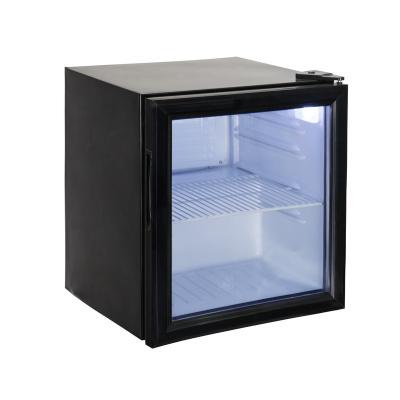 China 52L Mini Energy COMPRESSOR and Beverage Cooler Beverage Display Fridge for sale