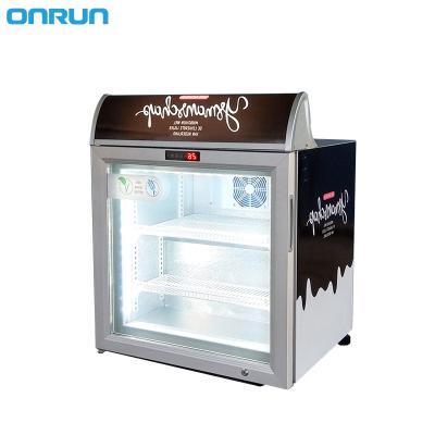 China SD-55B Single-temperature Automatic Mini Ice Cream Freezer Showcase For Chocolate for sale