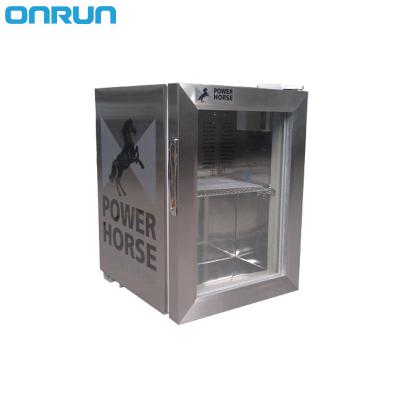 China SC-20SS 20l Single-temperature Compressor 110v Mini Fridge , Customs Lead Compact Mini Fridge for sale