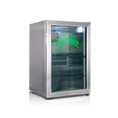 China SC-70SS Single-temperature Rear Bar Door Stainless Steel Glass Refrigerator, Display Showcase, Top Selling Products in alibaba for sale