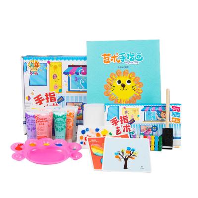 China Educational Toy Children Figure Painting Game For Fun With 30ml 60ml Paints OEM With Book And Sponge Board for sale