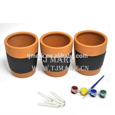 China Wholesale CLASSIC 3 Pcs Factory Small Paintable Indoor Ceramic Flower Pots for sale