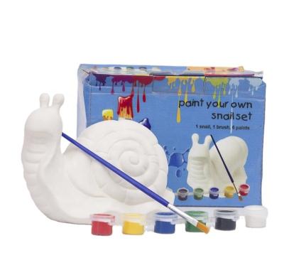 China TERRACOTTA PAINT YOUR OWN SNAIL SET FUN TOY FOR KIDS Advertising Business Gifts for sale