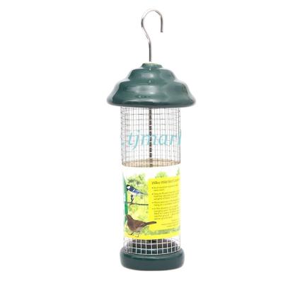 China Sustainable High Quality Wild Ceramic Peanut Bird Feeder With Hook for sale