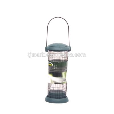 China Sustainable Hanging Prefilled Wire Mesh Tube Bird Feeder for sale