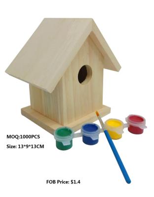 China HUMMINGBIRD DRIVER garden WOODEN BIRD HOUSE automatic for sale