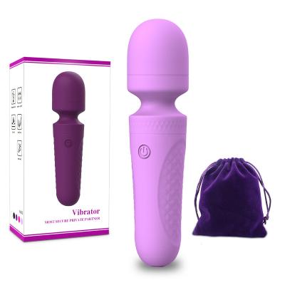 China Hot Selling 10 Models 2H/1.5H Amazon AV Massager Adult Clitoral Vibrator Mini Body Toy Magic Wand Massager for sale