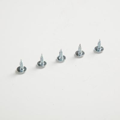 China Truss factory sale manufacturer screw C1022A 4.2x13mm zincTruss white head tapping screw for fixed for sale