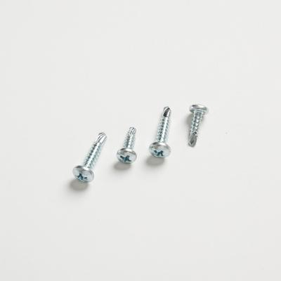 China DIN7981 Round Pan Cross Recessed Pan Head Screws Self Drilling Screw for sale