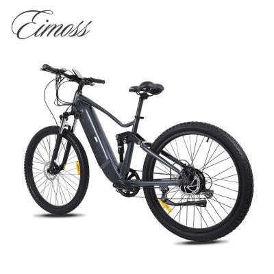 China Aluminum Alloy Electric Bike 27.5 Inch Full Frame Aluminum Suspension With Colorful LCD Display for sale