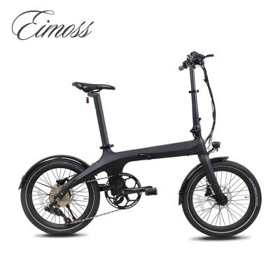 China 20inch Carbon Fiber Foldable Road Bike Carbon Electric Bicycle For Adults for sale