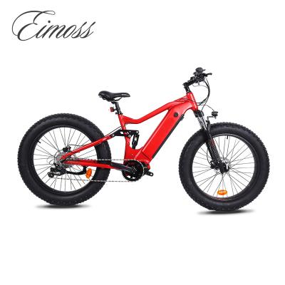 China 8fun Alloy Mid Drive Motor Aluminum Electric Bicycle Off Road E Bike for sale