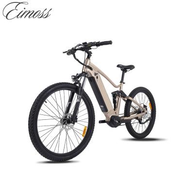 China 2022 newest aluminum alloy mountain electric mountain bike full suspension electric bike with CE certificate for sale