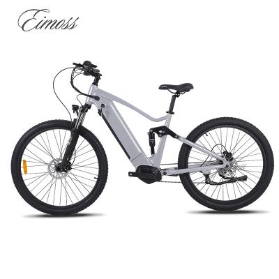 China Bafang M600 Mid Drive 1000W Mountain Aluminum Alloy Electric Bicycle Ebike Full Suspension Electric Bike for sale