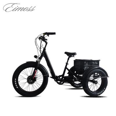 China Price three wheel tricycle 250W/350W/500W/750W/adult aluminum cheap electric cargo tricycle electric tricycles for sale for sale