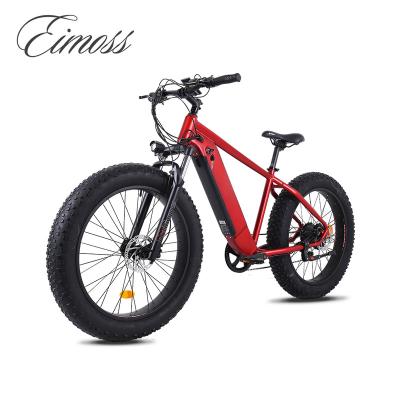 China Aluminum alloy 26inch all terrain mountain electric bicycle fat tire electric bike with hidden battery for sale