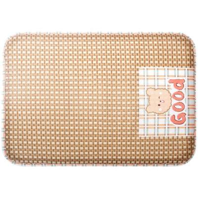 China Cooling Pet Cooling Mat Waterproof In Summer For Sleeping Food And Water Indoors Outdoors Or In The Car for sale