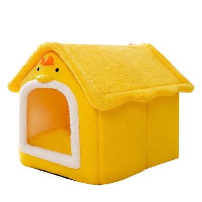 China Small Sustainable Pet House Cat Dog House Indoor Non-slip Waterproof Easy To Assemble Removable And Washable for sale