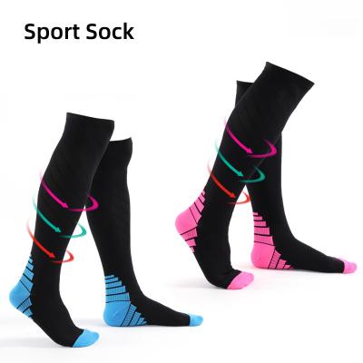 China Antibacterial Athletic Calf Sock For Men And Women Running Sports Cycling Socks for sale