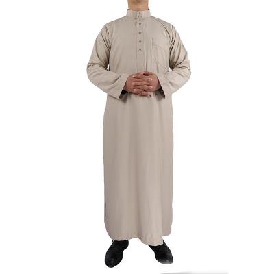 China Wholesale Islamic Men's Clothing Men's Clothing Factory Foreign Trade Production Men's Long Robe Arab Muslim Islamic Muslim Clothing for sale