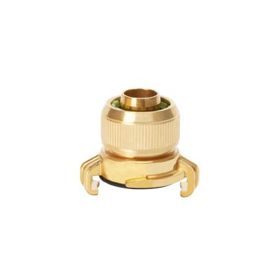 China Home Appliances Wholesale Customized Hose Coupling Forged Brass Connectors Garden Tools Quick Hose Hose Coupling for sale