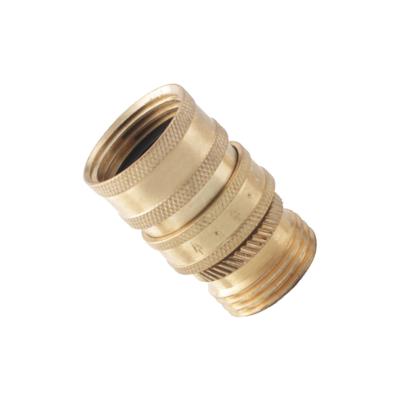 China Factory Wholesale High Pressure Water Gun Accessories HUANENG Graden Qucik Quick Connector Brass Garden Hose Water Pipe Connector for sale