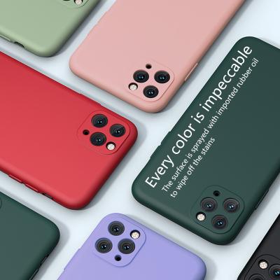 China Protect Cell Phone 2021 New Arrivals Cell Phone Bags And Cases Cover For Iphone Shockproof Soft Soft TPU Wholesale Cheap Cell Phone Cases for sale